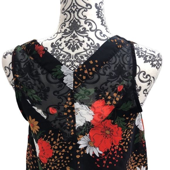 🔴 2 for $25 Sienna Sky Floral Sleeve Blouse - Size Small - Picture 4 of 6
